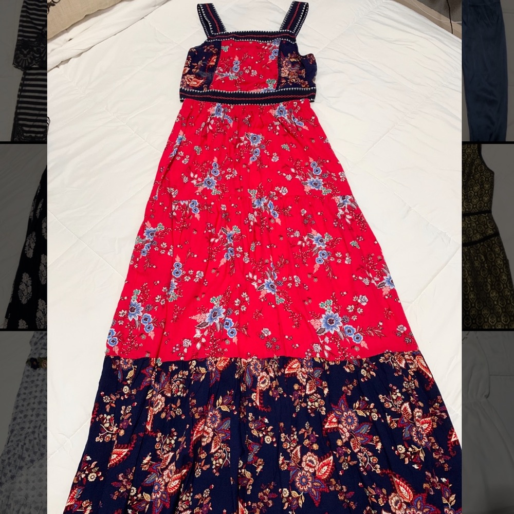 Summer crop top & skirt set